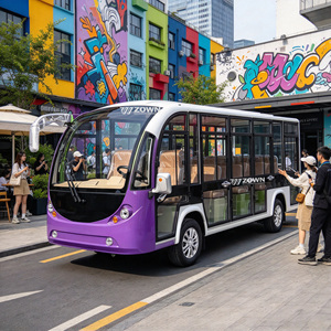 Autobús eléctrico de turismo con cabina cerrada ZOWN de 13 asientos con aislamiento térmico para operaciones en áreas panorámicas de regiones frías - Product Image 1
