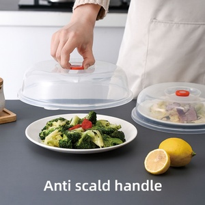 Tapa protectora antirrespingos para microondas, sin BPA, de fácil agarre, material PP, con ventilación de vapor, para cubrir platos de comida en el horno microondas. - Product Image 5