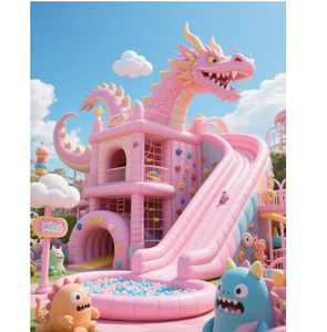 NUEVO Tobogán Acuático para Adultos, Tobogán para Piscina, Tobogán Acuático Inflable Pequeño para Exteriores 2026 - Product Image 5