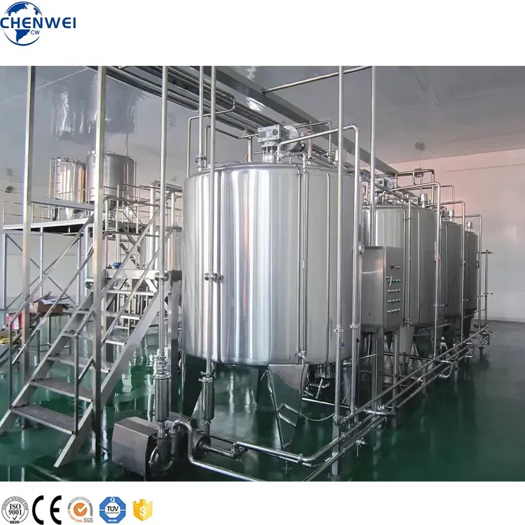 दूध प्रसंस्करण और पैकेजिंग मशीन डेयरी उत्पादन संयंत्र छोटे डेयरी उपकरण