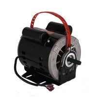 NEMA Standard Anti-Vibration Monophasé 56 Cadre Petit Moteur Électrique 370W Moteur de Ventilateur de Refroidisseur d'Eau