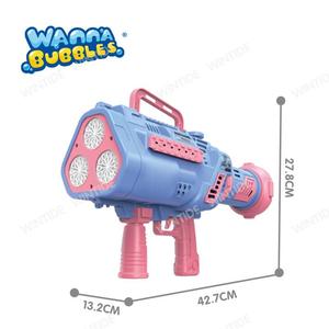 WANNA BUBBLES Nouvelle Arrivée Machine à <span class=keywords><strong>Bulles</strong></span> Automatique Extérieure Pistolet à <span class=keywords><strong>Bulles</strong></span> Gatling en Plastique Durable - Product Image 5
