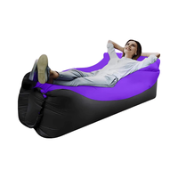 Canapé-lit gonflable portable, hamac, chaise de camping, chaise de plage, imperméable, anti-fuite d'air, pochette d'emballage, randonnée en plein air