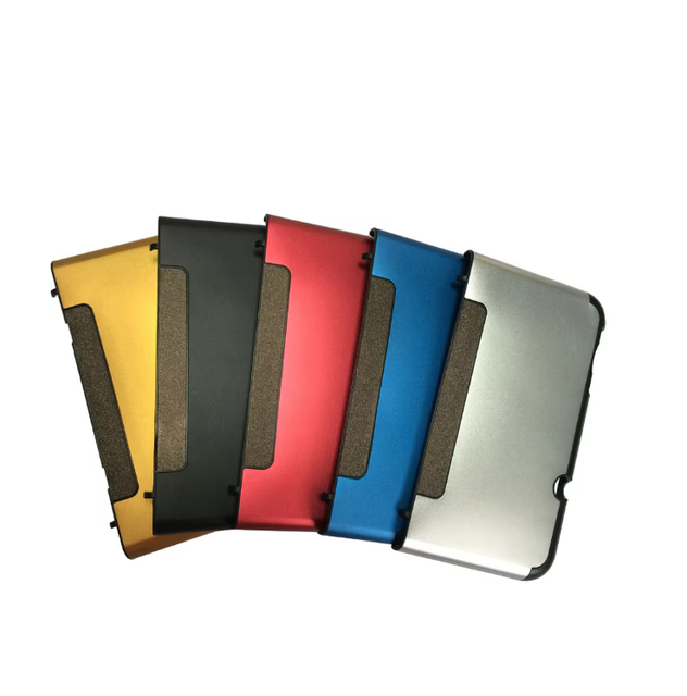 Front and Back Aluminum Alloy Hard Case Protective Shell Upper and Lower Cover for New 3DS XL LL Game Console