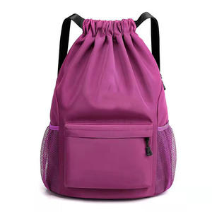 Khuyến Mại Biểu Tượng Tùy Chỉnh Thể Thao Không Thấm Nước Dây Kéo Túi Bơi Bóng Rổ Dây Kéo Ba Lô Với Dây Kéo Lưới Túi - Product Image 4