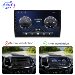 เฮนมอลล์ <span class=keywords><strong>ไอ</strong></span> ยูนิเวอร์แซล 2 ดิน จอสัมผัส IPS ขนาด 9 นิ้ว เครื่องเล่นมัลติมีเดีย ระบบนำทาง GPS วิทยุติดรถยนต์ ระบบแอนดรอยด์ เครื่องเล่นดีวีดีในรถยนต์ - Product Image 4