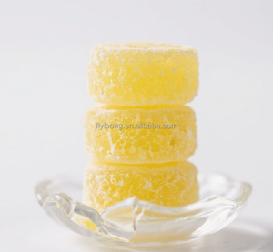 Venta favorita Liofilización Caramelo duro Gotas de sabor a limón liofilizadas Dulces crujientes en embalaje a granel - Product Image 3