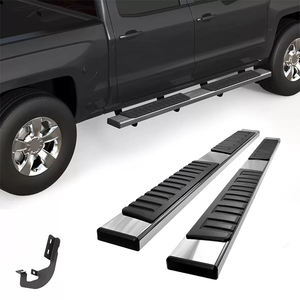 Marchepieds latéraux pour Dodge Ram 1500 2019-2026, nouveau style de carrosserie, cabine double avec 4 portes pleines, exclus le modèle Classic 2019-2026 - Product Image 5