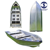 Plataforma de Asiento Desmontable de 3.5m a 5.2m, Bote de Pesca de Alta Calidad y Alta Velocidad, Bote de Aluminio