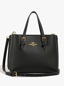 Bolso de Mano de Cuero PU de Gran Capacidad y Alta Calidad para Mujer, Bolso Bandolera Impermeable con Cierre de Cremallera, Estilo Casual - Product Image 2