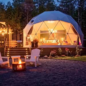 Tentes de camping en plein air, tente dôme géodésique, maison dôme à vendre, tente igloo transparente pour le glamping - Product Image 5