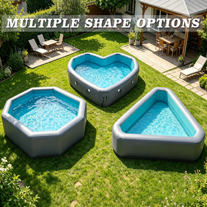 <span class=keywords><strong>Piscine</strong></span> Gonflable Personnalisable Grande Taille en Drop Stitch, Diamètre 4m <span class=keywords><strong>5m</strong></span>, pour Famille et Jardin - Product Image 5