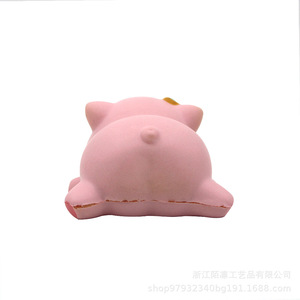 Pig Plush Toy PU Foam Slow <b>Rebound</b> Cartoon Animal Decor Gift - Product Image 2