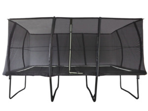 <span class=keywords><strong>Trampoline</strong></span> de jardin rectangulaire en fibre de verre CreateFun personnalisable 8x12FT avec filet de sécurité en <span class=keywords><strong>mousse</strong></span> PVC et acier galvanisé - Product Image 1