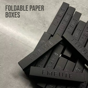 OEM Green Shipping Cartons Foldable Flat Shipping Design Recyclable Corrugated Board Custom Cosmetic Packaging Box - Product Image 3