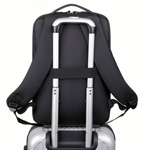 Custom Geometric Pattern Business <b>Backpacks</b> for Corporate Gifts Durable Professional Design Logo Printing for Employees Clients - Product Image 6