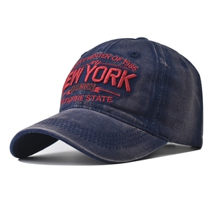 <span class=keywords><strong>Gorra</strong></span> de béisbol retro unisex con letras '<span class=keywords><strong>NEW</strong></span> <span class=keywords><strong>YORK</strong></span>', estilo lavado y desgastado, deportiva, con patrón urbano transfronterizo, a la moda y con personalidad. - Product Image 5