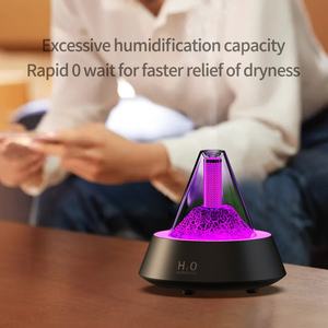 Humidificateur d'air à flamme ultrasonique en gros, diffuseur d'huiles essentielles, mini veilleuse, aromathérapie, alimenté par USB, capacité de 80 ml - Product Image 5