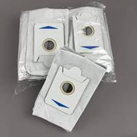 Sac à poussière pour aspirateur robot personnalisé, sac à poussière pour aspirateur robot en PP non tissé, filtre multi-couches avec connecteur en carton ou en plastique