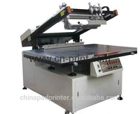 Máquina de Serigrafía Industrial de Cama Plana, Semiautomática, para Impresión Plana en Bolsas de Compra