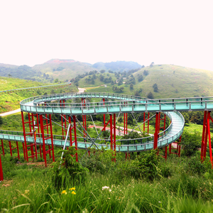<span class=keywords><strong>Toboggan</strong></span> aquatique commercial extérieur en acier et verre pour parcs d'attractions - Product Image 6