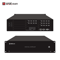 Controlador de Video Wall Profesional Modular de 12 Entradas y 8 Salidas con Función Roaming para Proyectos de Video Wall LCD 3x2 4x2 en Salas de Reuniones