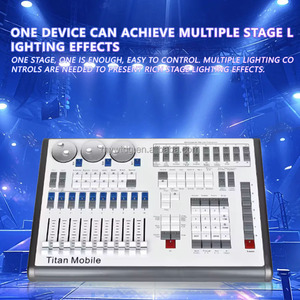 Titan 8A DMX512 <strong>LED</strong> Mobile Stage Light Console Metal Remote <strong>Controller</strong> for Disco Weddings Dimmer <strong>with</strong> High Power <strong>Output</strong> - Product Image 4