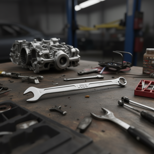 Clé combinée 285 x 12 points métriques pour réparation automobile - Product Image 3