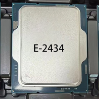 Prosesor Server Baru E2434 4C/8T 12MB 3.4GHz hingga 5.0GHz LGA1700 55W DDR5 4800 Stok Massal Memori Maksimal 128GB PCIe Gen5 CPU