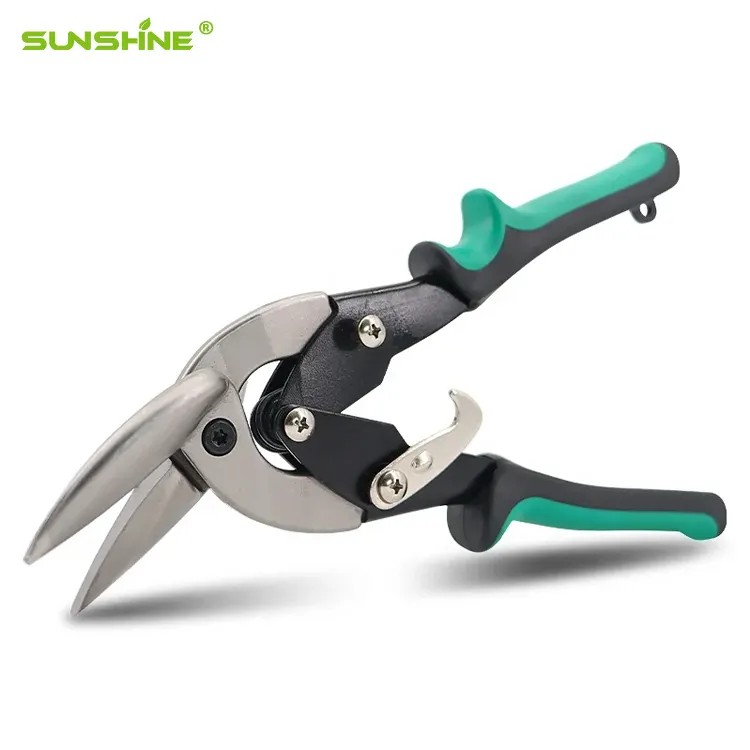 SUNSHINE 10 дюймов сверхмощный авиационный нож для резки олова ножницы для резки листового металла для резки металлического листа