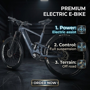 Version personnalisée pour flotte - Vélo électrique de montagne Naicisports 29 pouces en fibre de carbone avec suspension avant 250W CE - Product Image 1