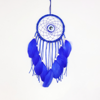 Décoration d'intérieur contre le mauvais œil, porte-rêve Simple et moderne en forme de plume, origine turque, ornement suspendu, fait à la main en macramé