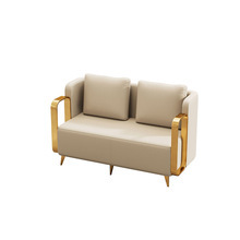 Mobili nordici bianchi divano a doppia cabina con tavolo <span class=keywords><strong>in</strong></span> marmo appositamente progettato per le stanze di negoziazione nei ristoranti bar - Product Image 6