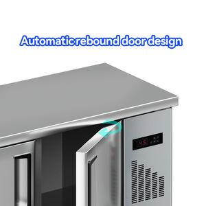 Двухдверный холодильник-шкаф из нержавеющей стали с цифровым управлением для коммерческого использования в ресторанах - Product Image 5
