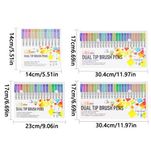Factory Authorized Customization <strong>Sharpie</strong> Fine Point <strong>Set</strong> of Colored Permanent Double-headed Acrylic Marker Pens for Art Marking - Product Image 6