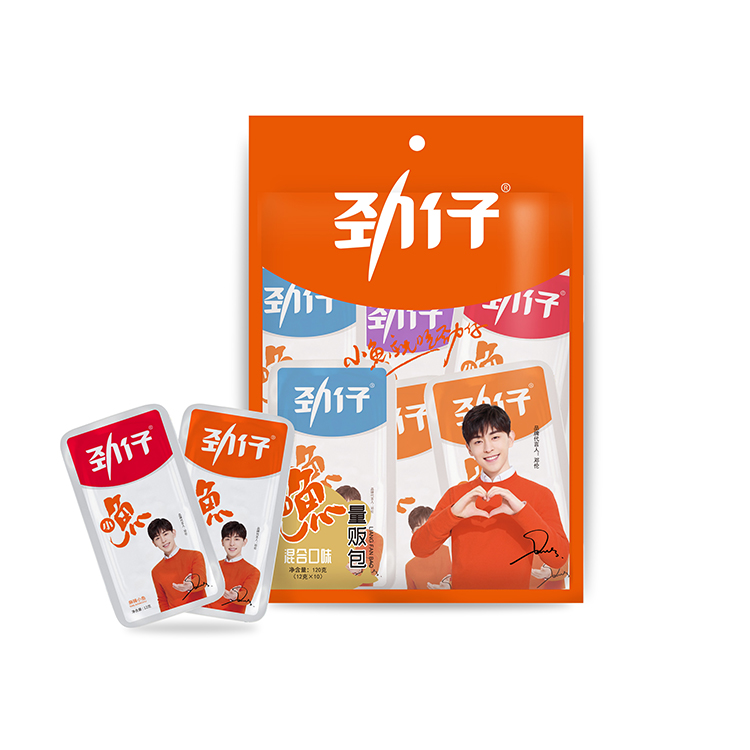 120 г, рыба из морепродуктов Jinzai, китайская Пряная пища, смешанные вкусы