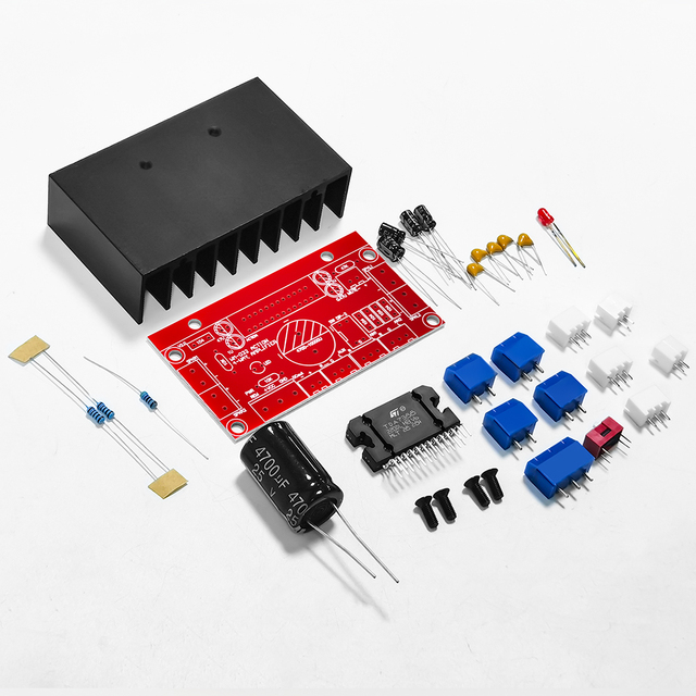 4 Channels HIFI Car Audio Durable Replacement Electronic Accessories 4X41 Module Amplifier Board Home TDA7388 DIY Kit 3-Month