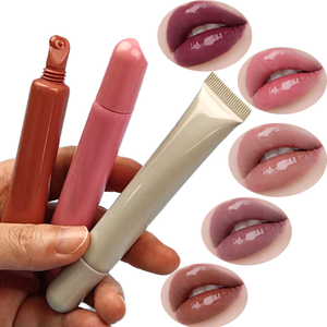 ลิปบาล์มวีแกนแบบหลอดบีบ 5 สี MLM กลิ่นหอมธรรมชาติ ลิปออยล์เปลี่ยนสีได้ ผลิตภายใต้แบรนด์ส่วนตัว บำรุงริมฝีปากชุ่มชื้น - Product Image 1