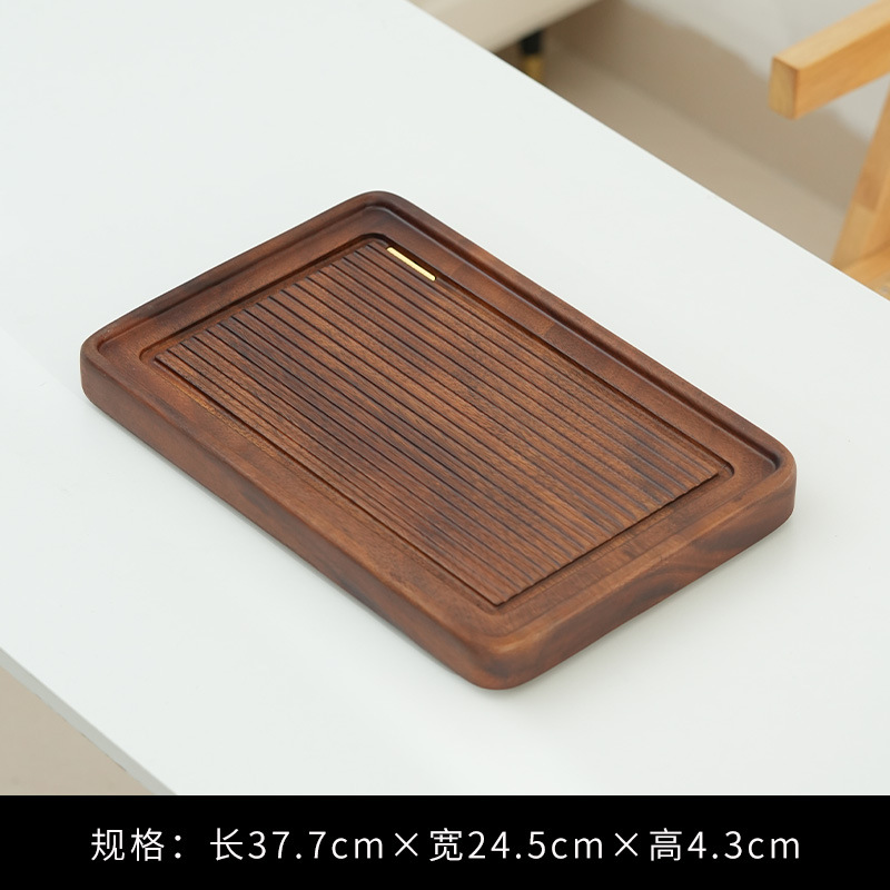Walnut and bakelite finish [37.7x24.5x4.3cm]