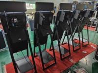 Mesin Stan foto cermin 40 inci Booth foto cermin Stan foto Stan foto dengan kamera dan Printer