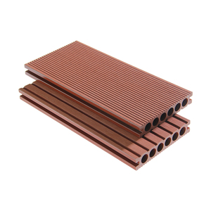 Revêtement de sol en composite en plastique et en bois gaufré 3D résistant aux fissures - Product Image 1