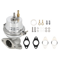 Maxpeedingrods T04E Universal Turbo Kit T3 T4 Turbocharger Suku Cadang Mesin Intercooler Saluran Oli Kit Adaptor BOV untuk 1.5-3.0L