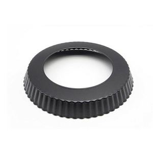 Teglia Per Pizza <span class=keywords><strong>Al</strong></span> Microonde Mini Padelle in Ghisa Tortine Torta Stampo <span class=keywords><strong>Pane</strong></span> Anelli Crostata 3 Cm - Product Image 2