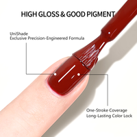 UNNA Ensemble de vernis gel de Noël 13 couleurs, vente en gros d'usine, ensemble de vernis à ongles gel UV, MSDS, sans HEMA ni TPO, trouver un distributeur Golble