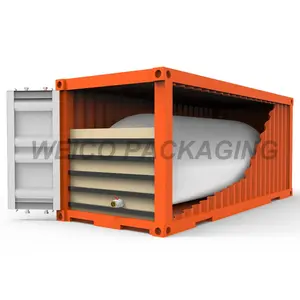 Latex Wine Oil Bulk Liquid Transport Food Grade Bag 24000 Liter Flexitank Container Liner