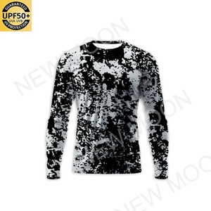 เสื้อตกปลาแขนยาวแบบยูนิเซ็กซ์ ป้องกันรังสียูวี UPF 50+ ระบายอากาศได้ดี แห้งเร็ว ผลิตจากโพลีเอสเตอร์ พร้อมช่องระบายอากาศแบบตาข่าย - Product Image 4