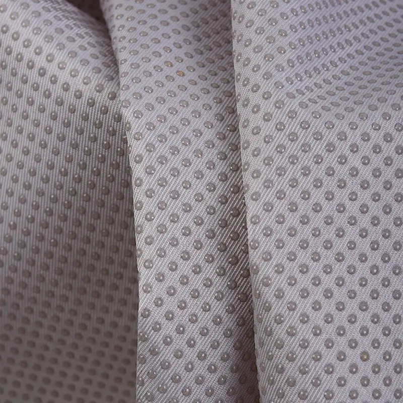 Polyester Anti kayma silikon nokta streç gabardin kaymaz destek kumaşlar