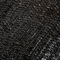 Protection solaire noir tricoté ombre maille pare-soleil filets agriculture serre ombre filet Anti soleil maille