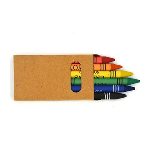 Crayons de cire pour enfants, logo personnalisé, vente en gros, crayons soyeux non toxiques, ensemble de couleurs - Product Image 4
