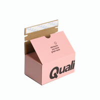 Boîtes d'expédition de boîte d'emballage de livraison cosmétique de boîte d'avion super dure de haute qualité pour les petites entreprises